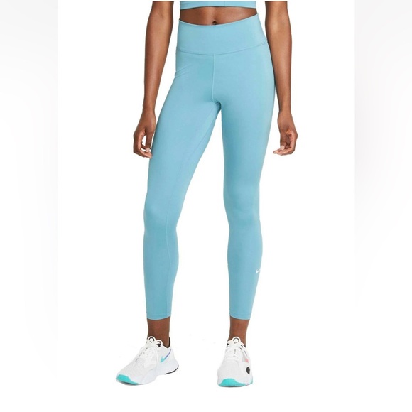 Nike One Dri-Fit
Women's High-Waisted 7/8
Leggings Pants Tights Size S Blue - Picture 6 of 14
